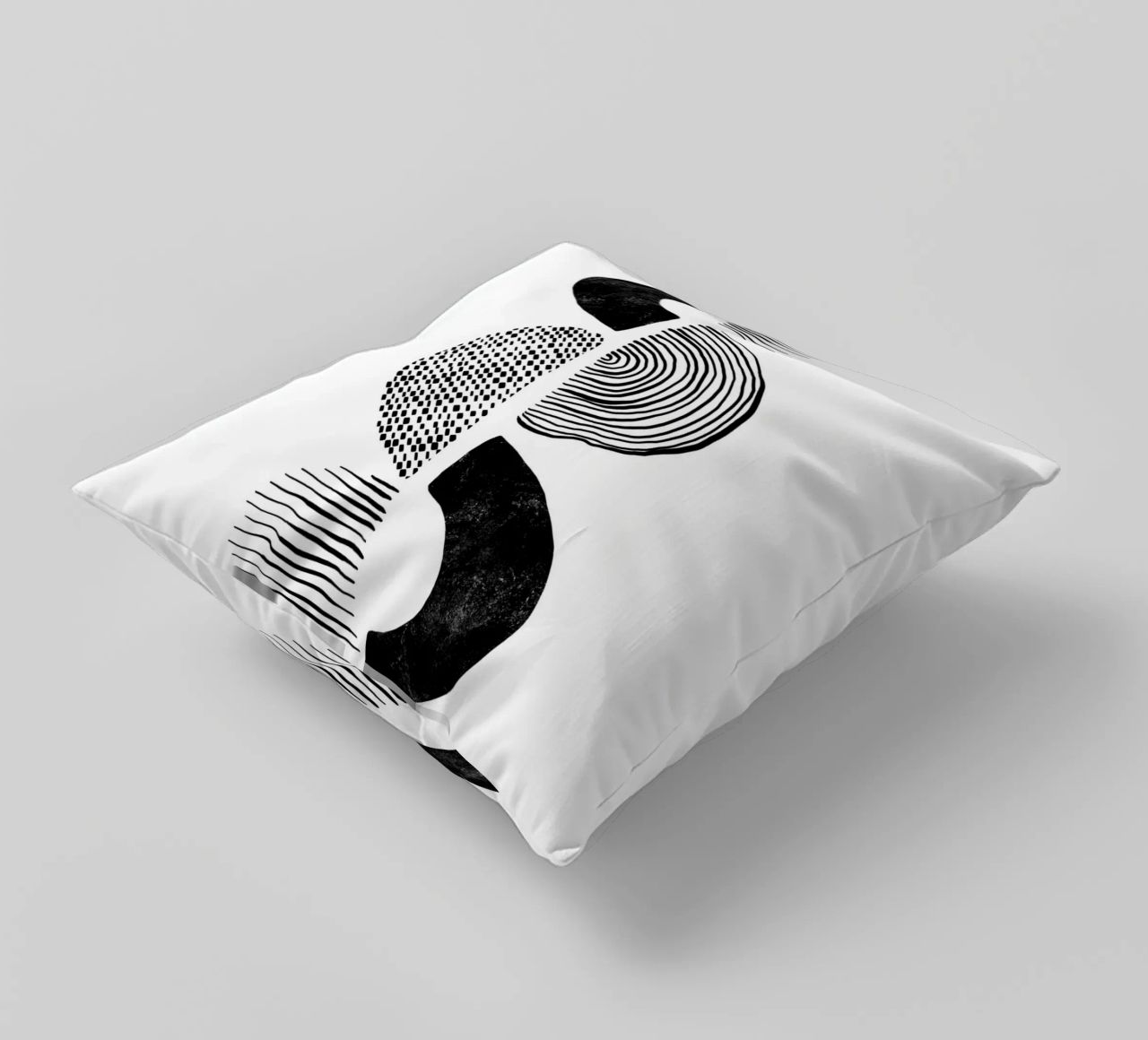 Cats & Dotz - Formes et structures 02 coussin de The Artcircle