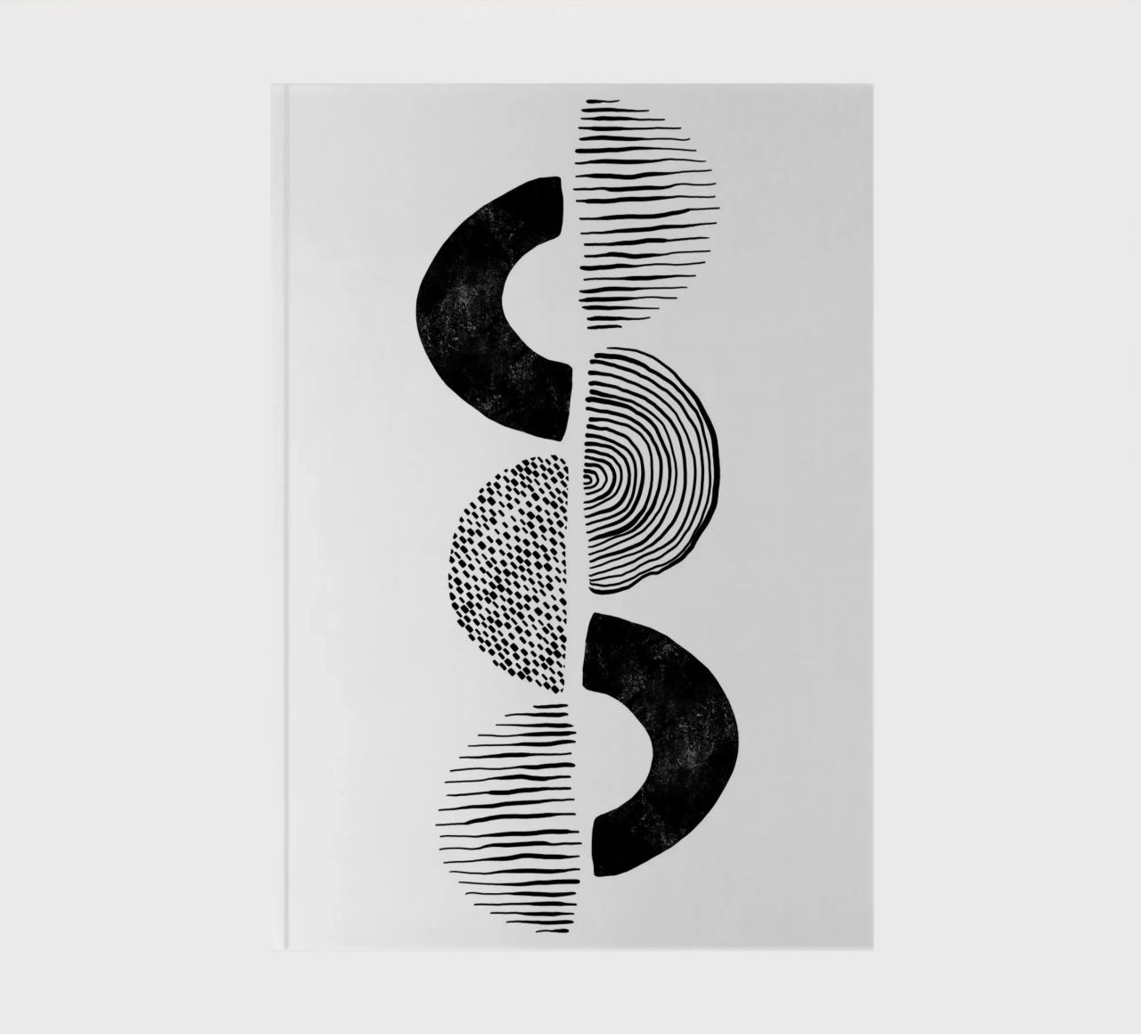 Cats & Dotz - Formes et structures 02 carnet de notes de The Artcircle