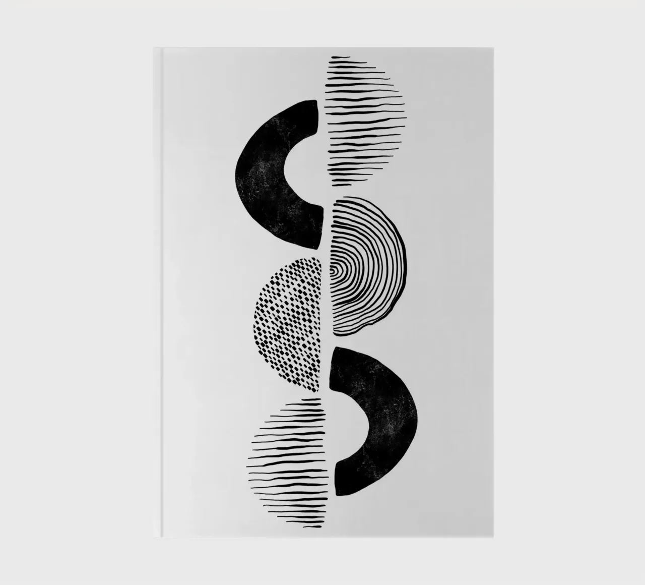 Cats & Dotz - Formes et structures 02 carnet de notes de The Artcircle