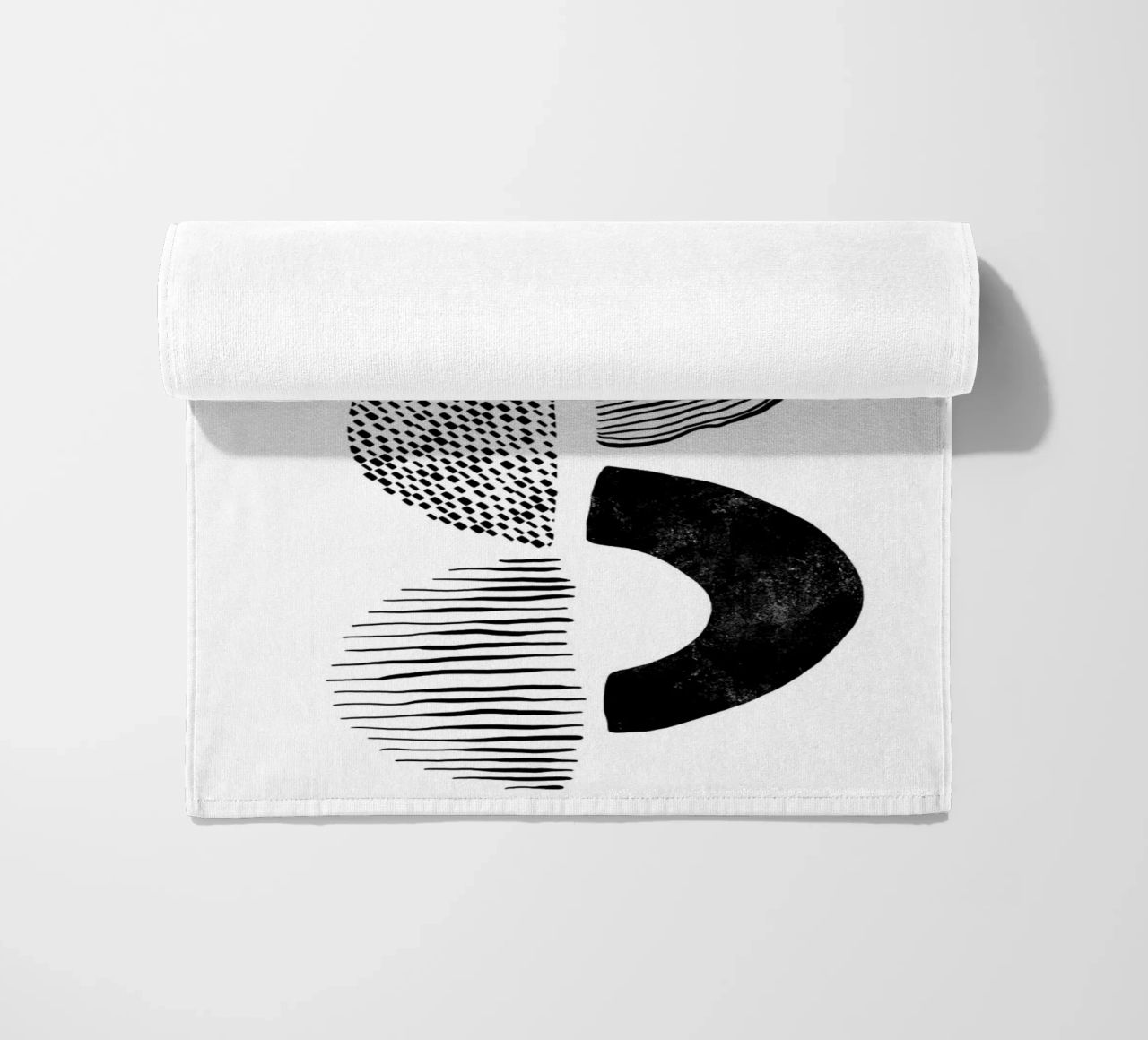 Cats & Dotz - Formes et structures 02 serviette de plage de The Artcircle