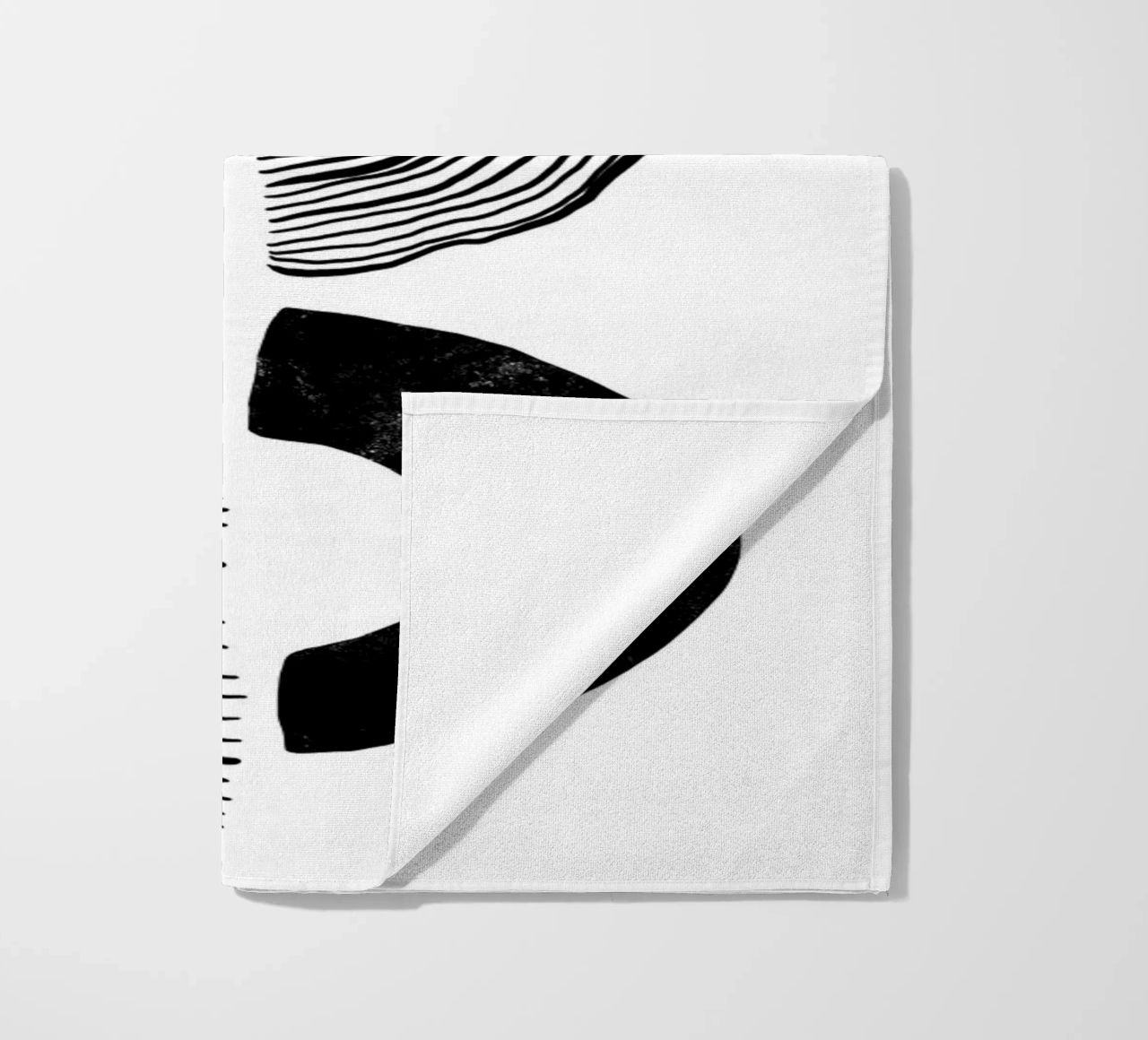 Cats & Dotz - Formes et structures 02 serviette de plage de The Artcircle