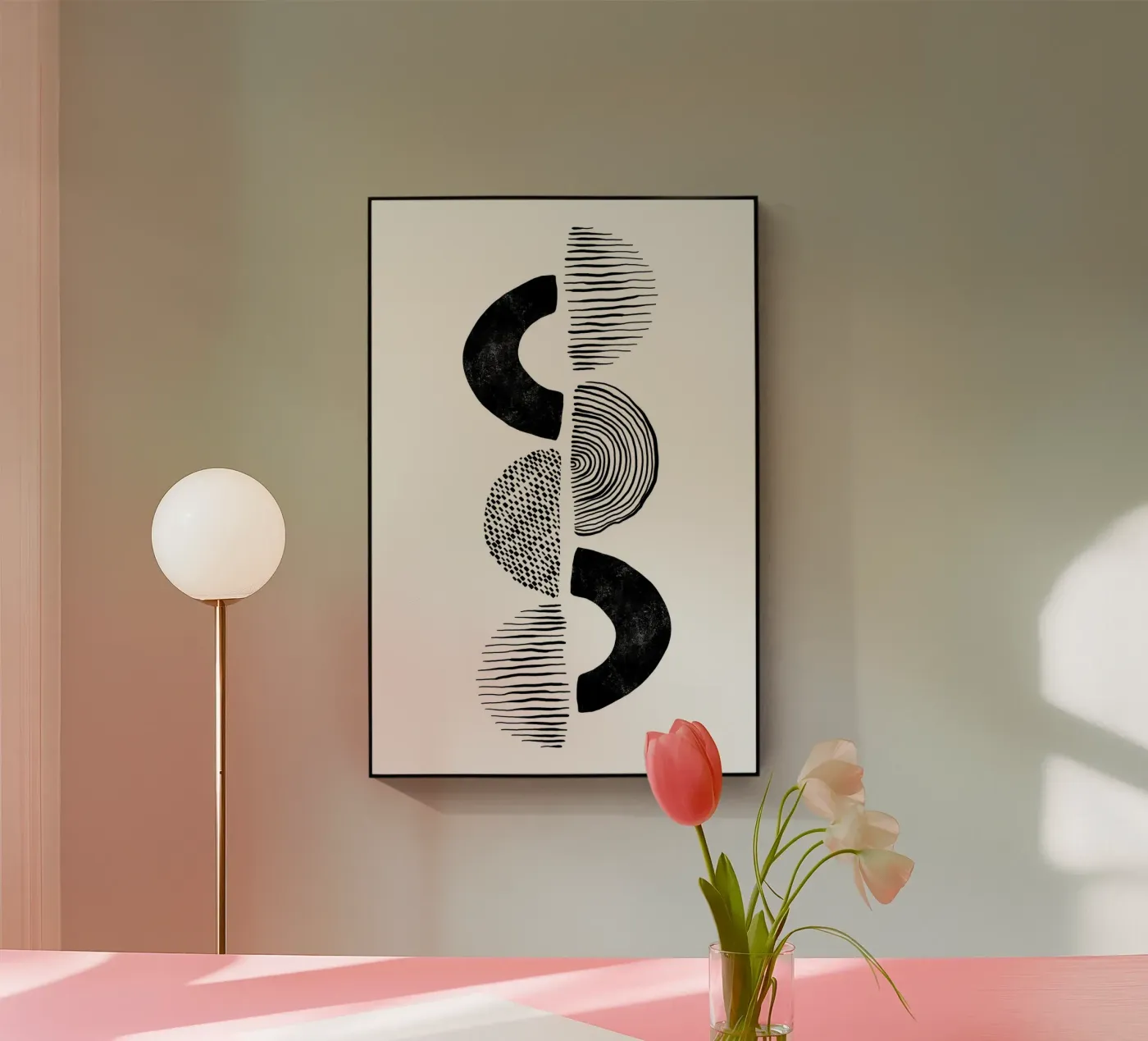 Gatti e puntini - Forme e strutture 02 plexiglass da The Artcircle