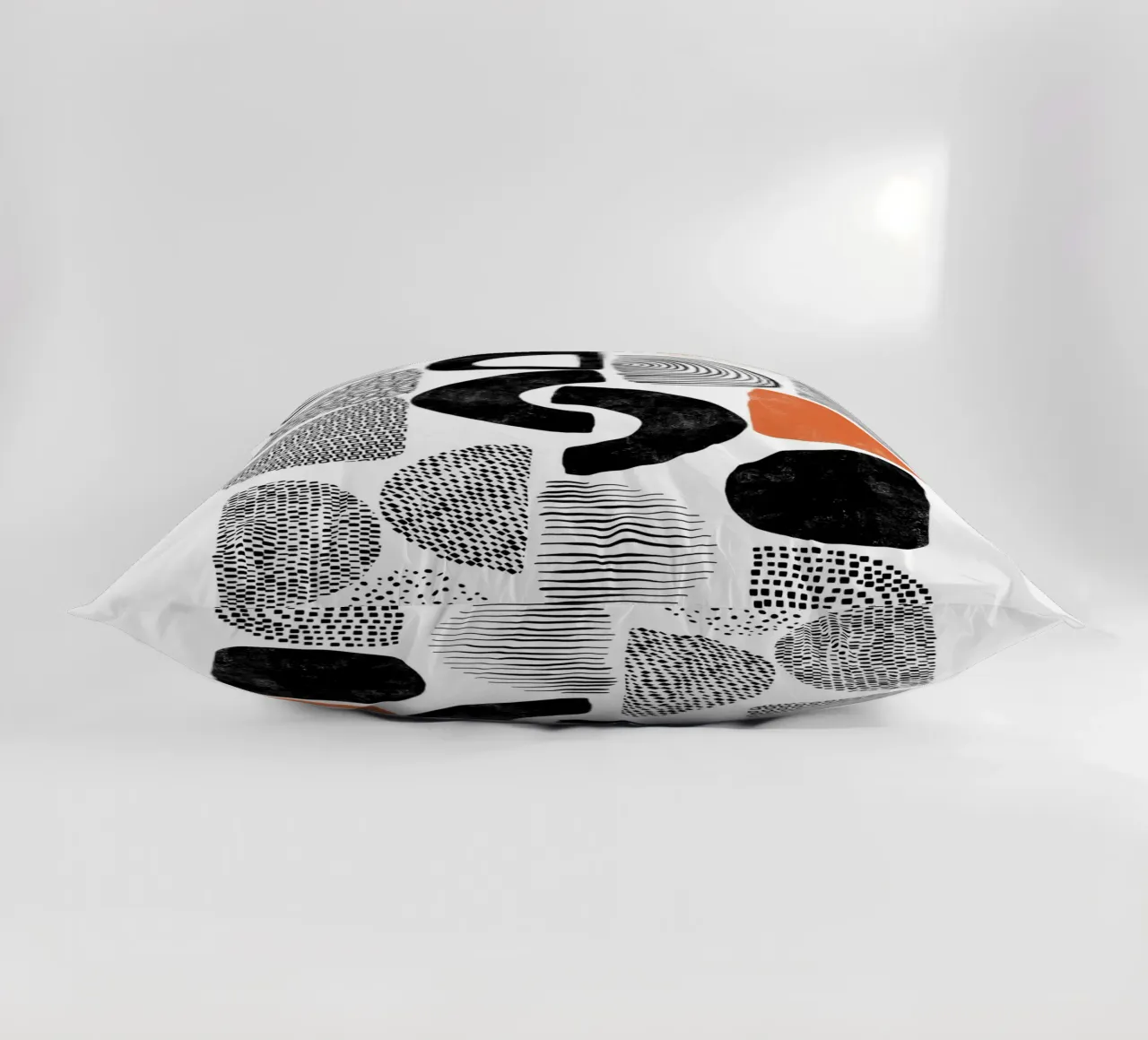 Gatti e puntini - Forme e strutture 03 cuscino da The Artcircle