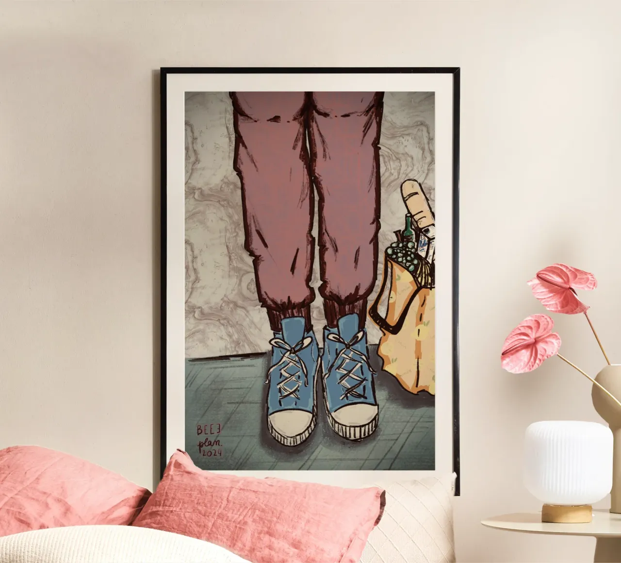 Giorno di mercato poster da Beeeplan