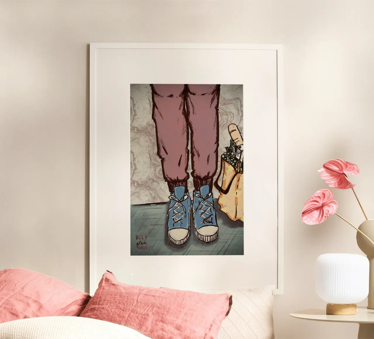 Giorno di mercato poster da Beeeplan