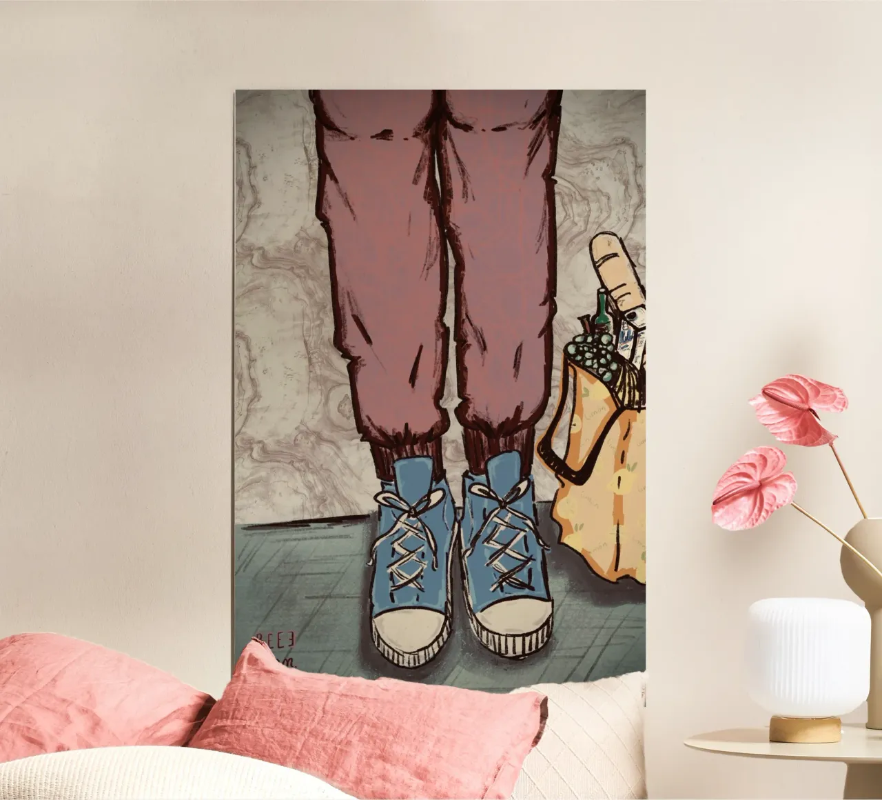 Giorno di mercato poster da Beeeplan