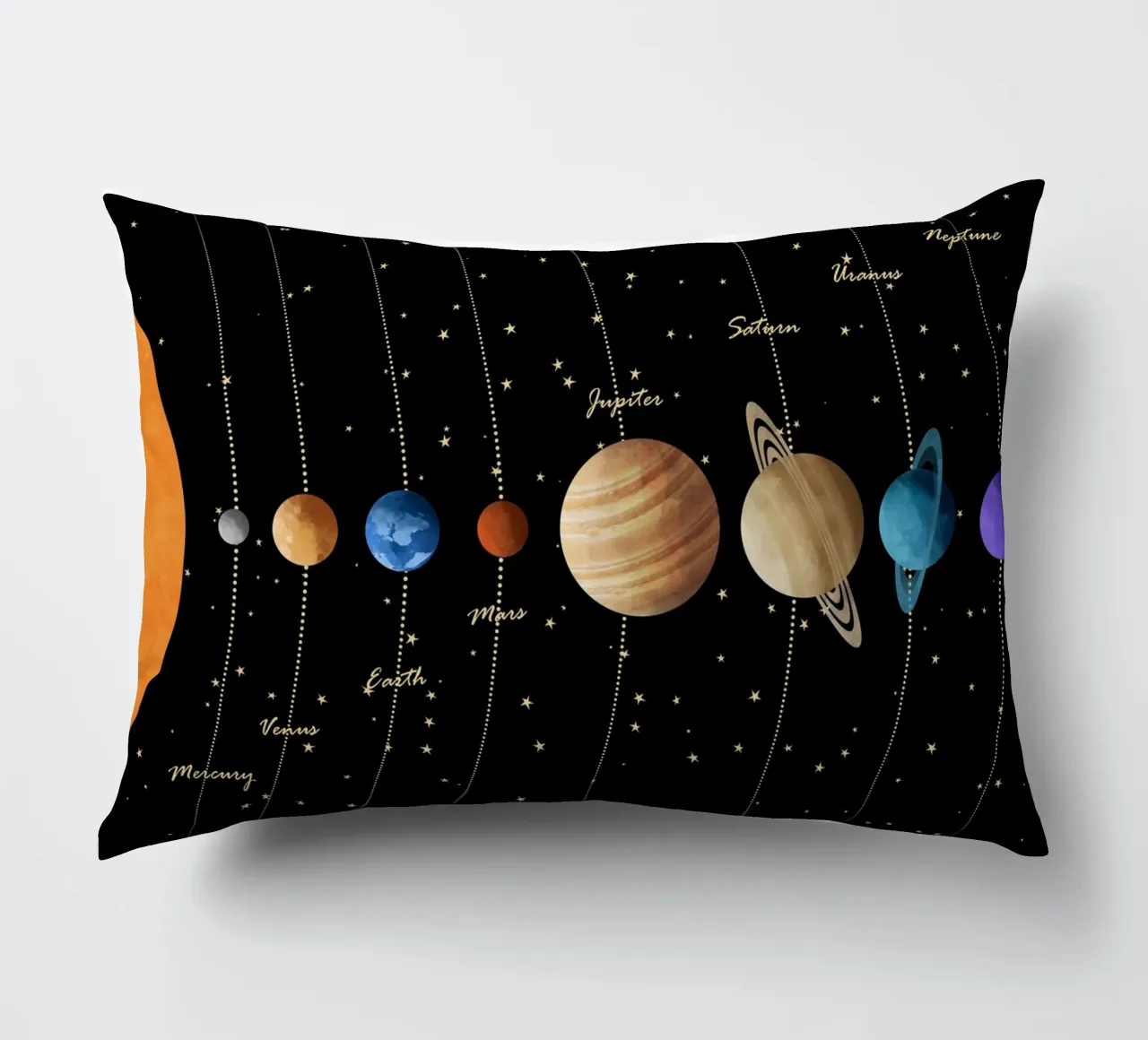 Cats & Dotz - Sistema solare 03 cuscino da The Artcircle