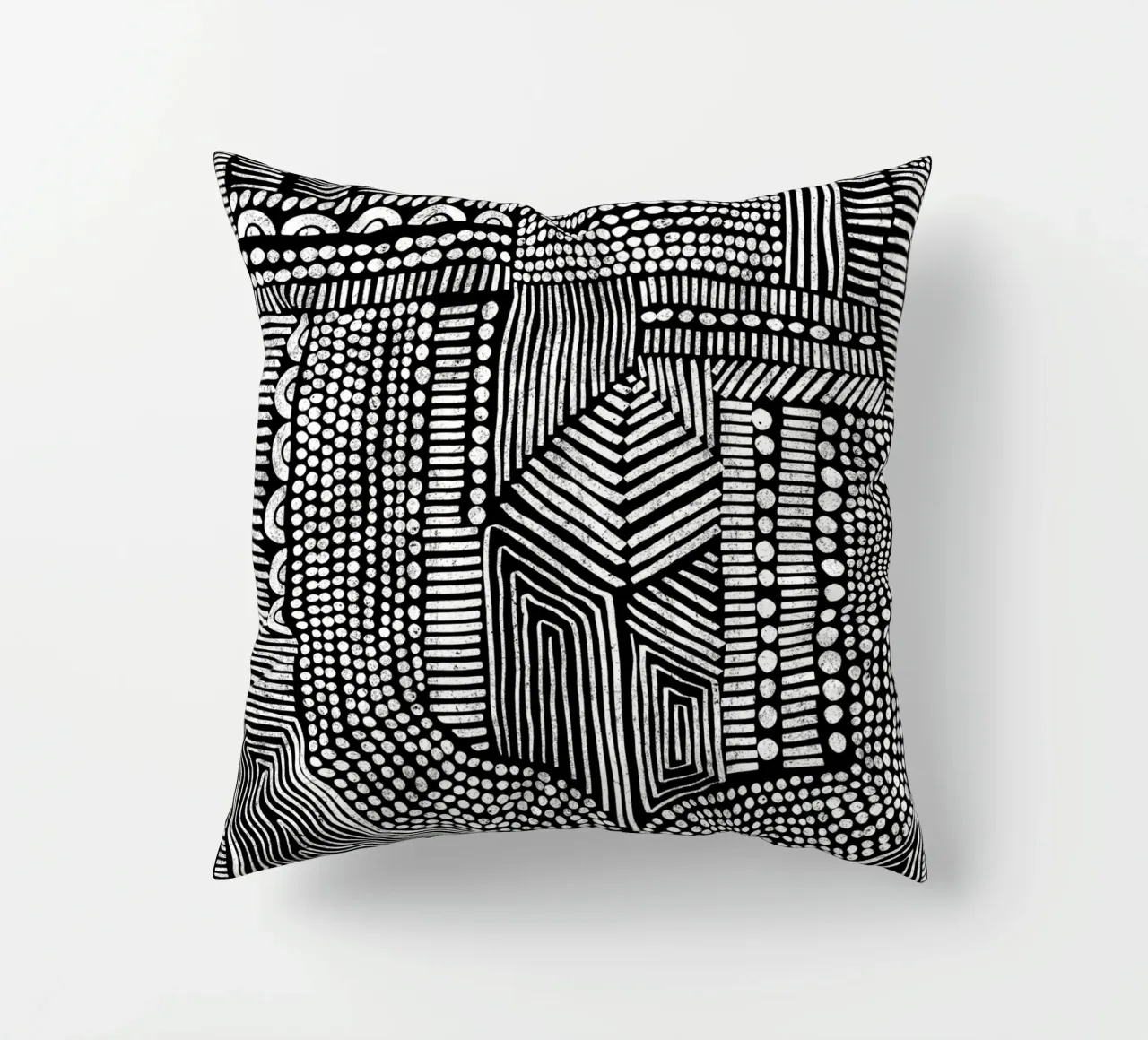 Cats & Dotz - Struttura inversa cuscino da The Artcircle
