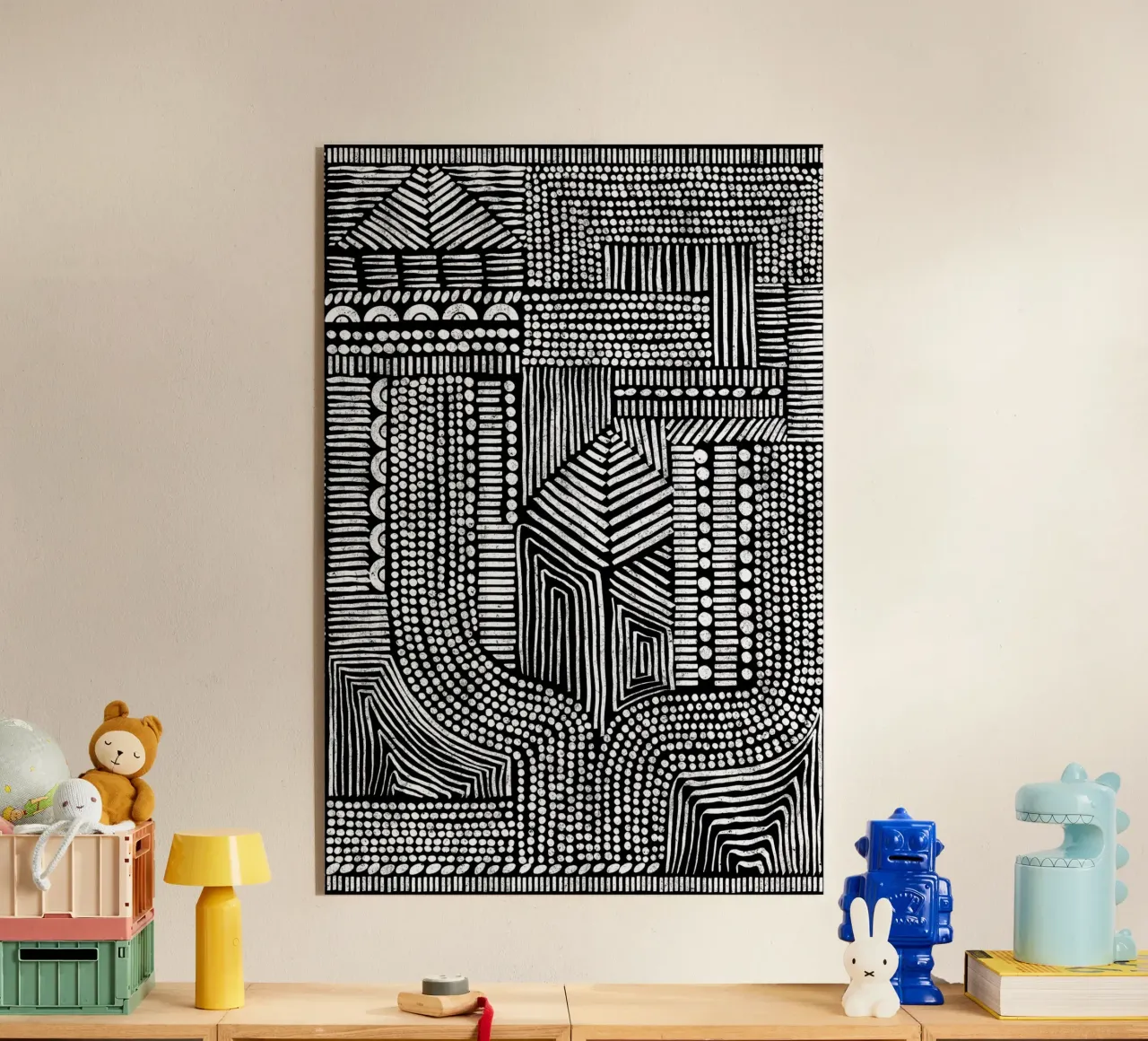 Cats & Dotz - Struttura inversa plexiglass da The Artcircle