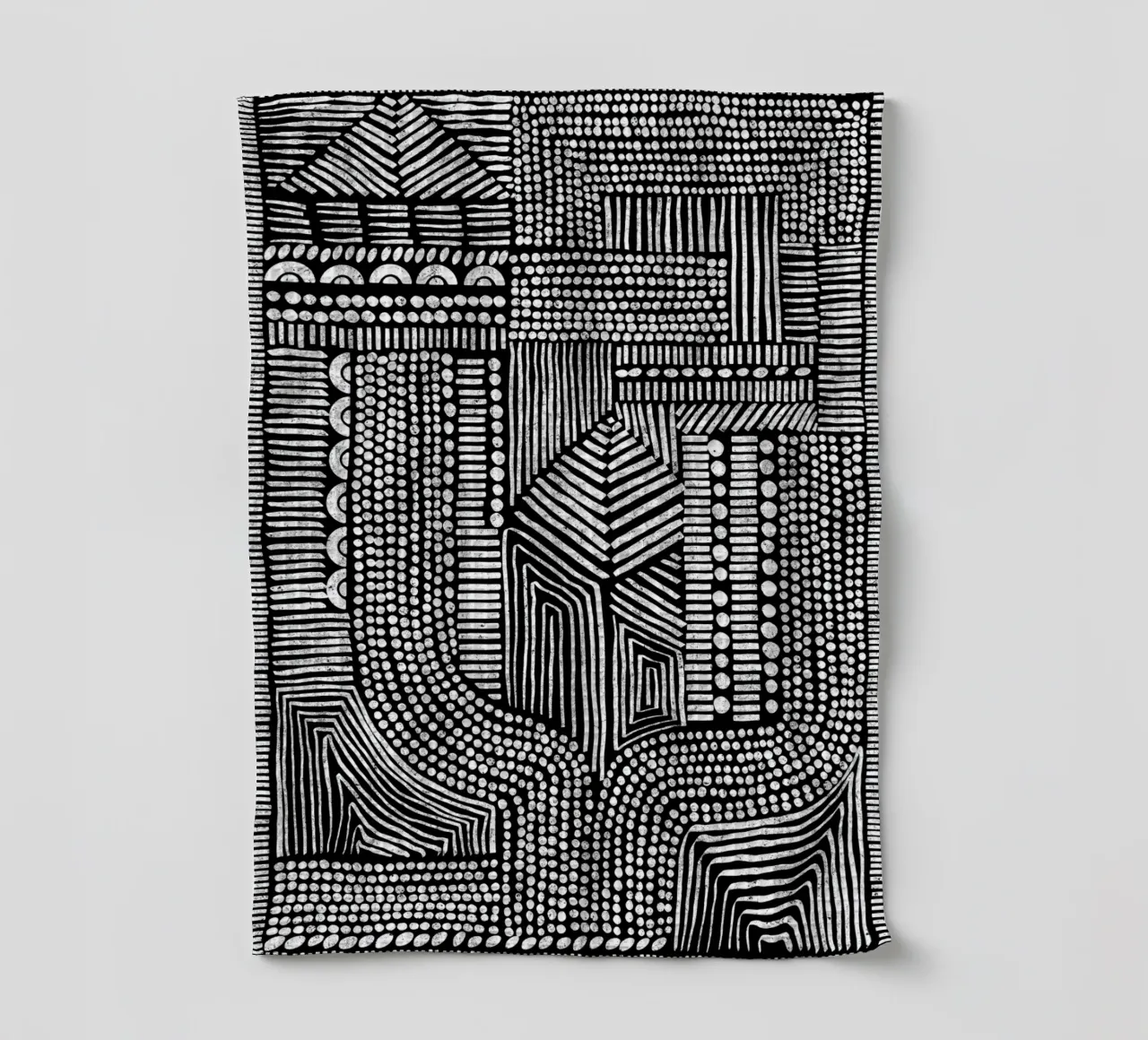 Cats & Dotz - Structure inverse torchon de The Artcircle