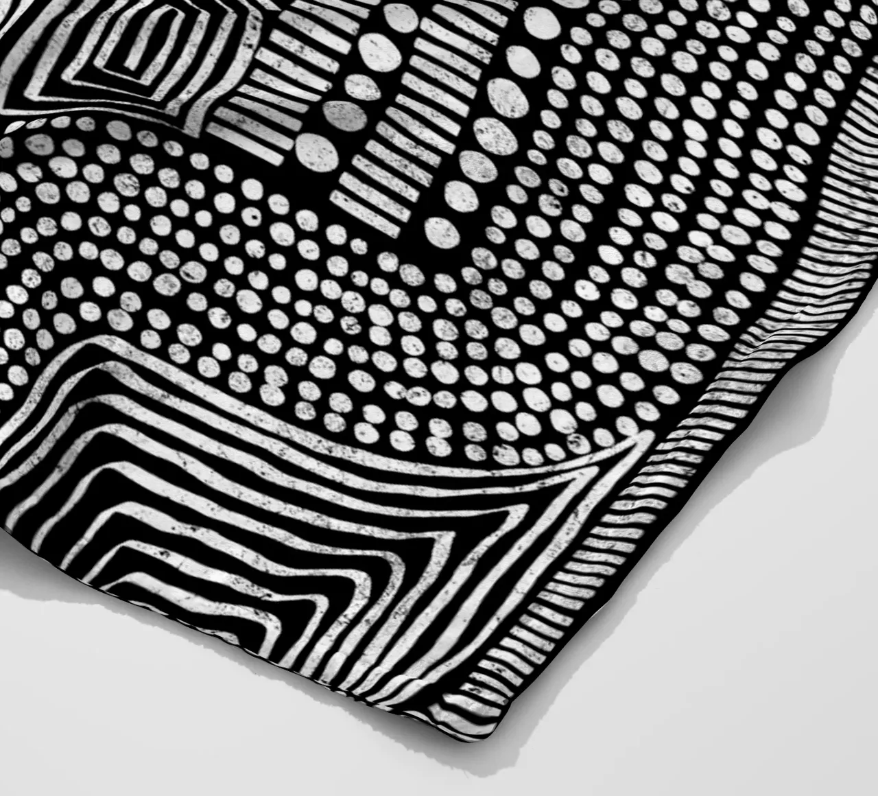 Cats & Dotz - Struttura inversa coperta in pile da The Artcircle