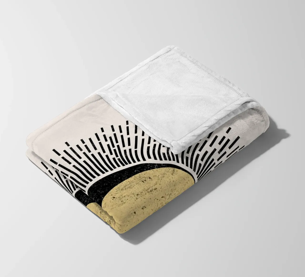 Gatti e puntini - Dom 02 coperta in pile da The Artcircle