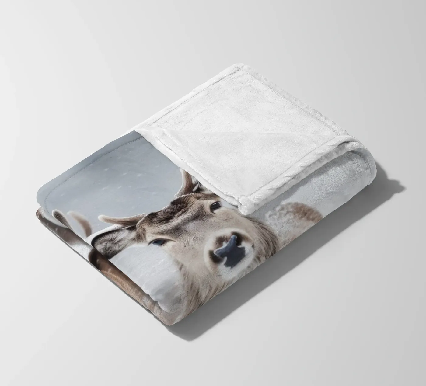 Two Deers coperta in pile da treechild