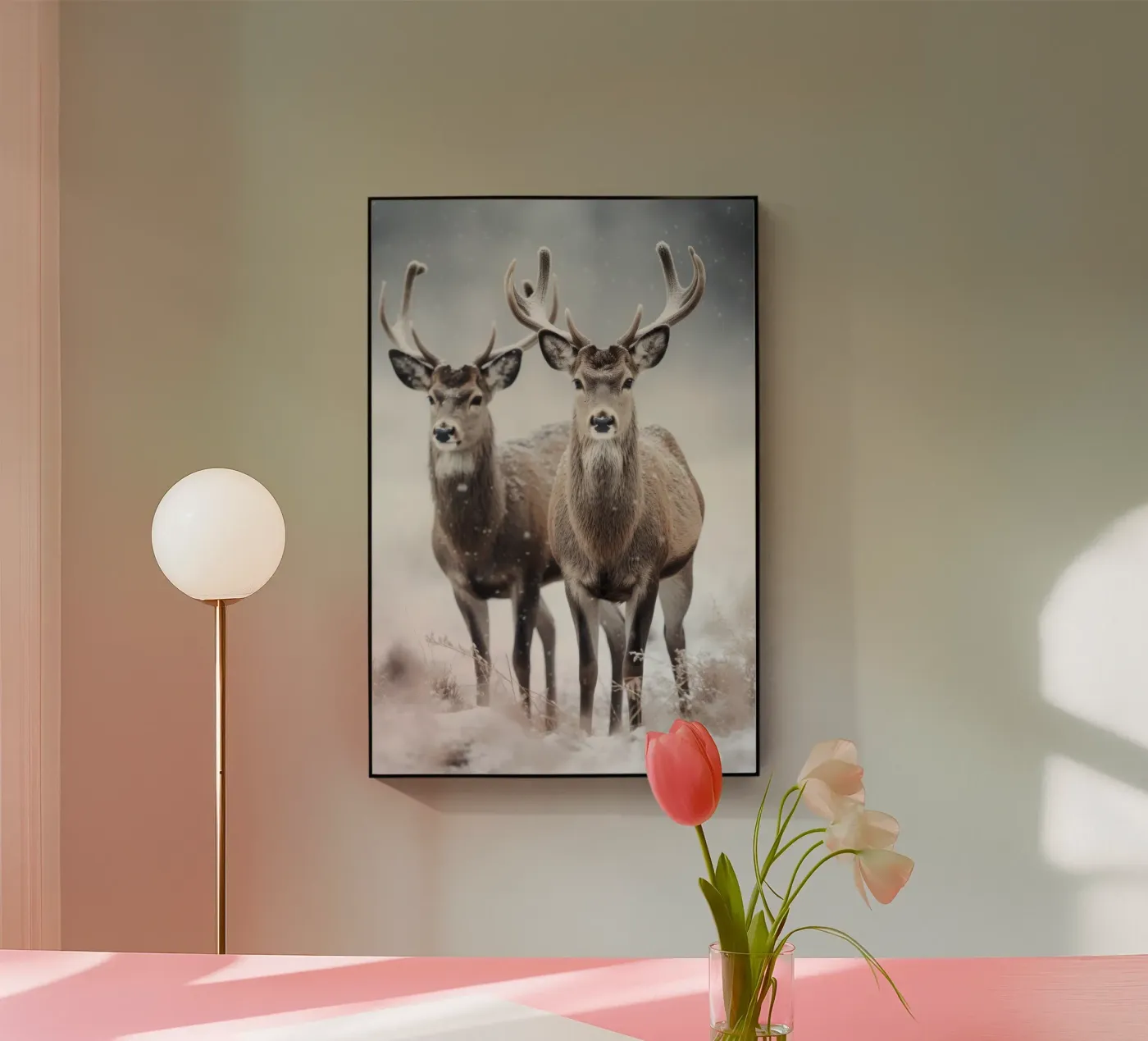 Two Deers Acryl-Glas von treechild