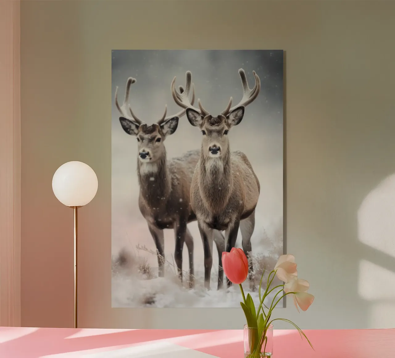 Two Deers plexiglass da treechild