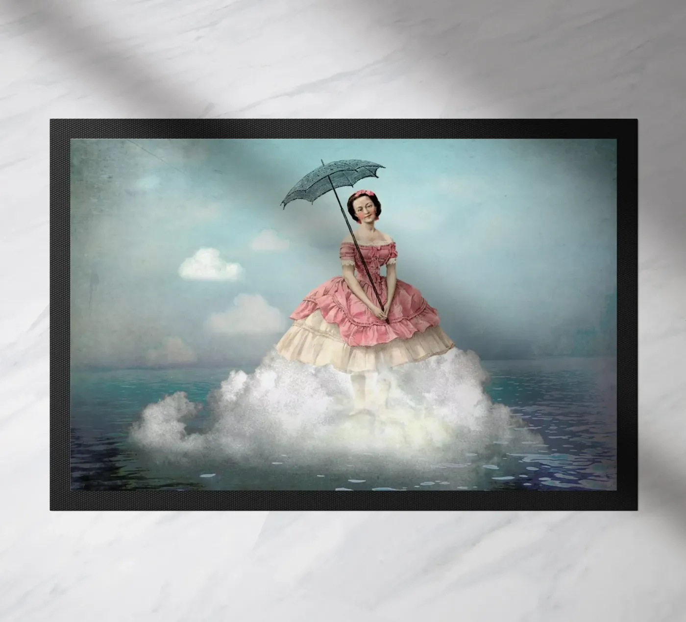 Swimming Cloud deurmat van Catrin Welz-Stein