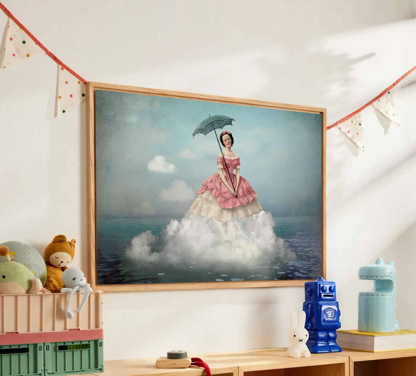 Swimming Cloud plexiglas de Catrin Welz-Stein