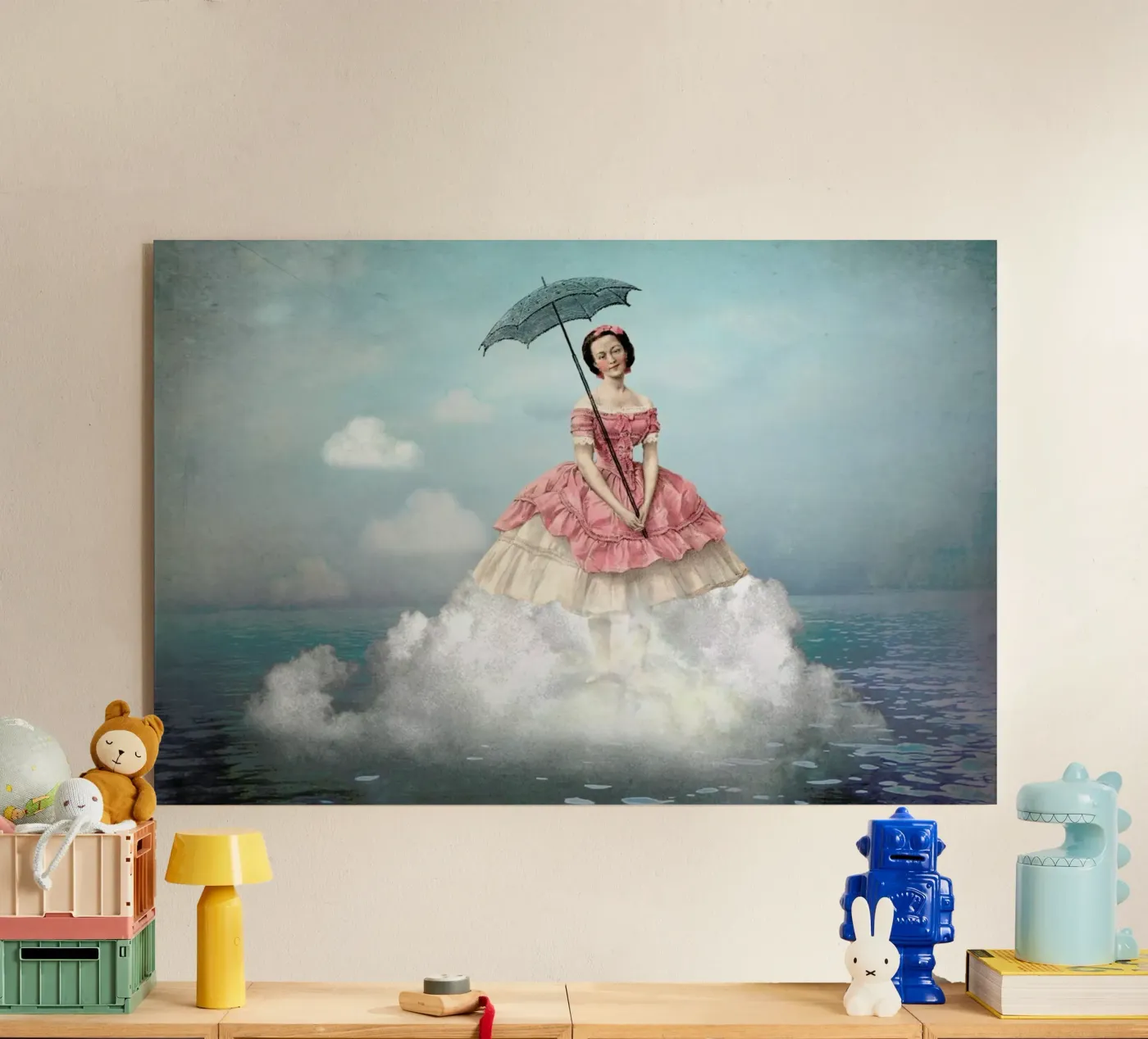 Swimming Cloud plexiglas de Catrin Welz-Stein