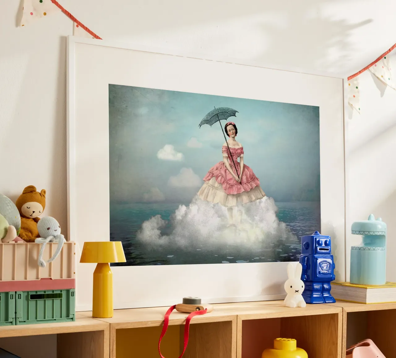 Swimming Cloud poster da Catrin Welz-Stein