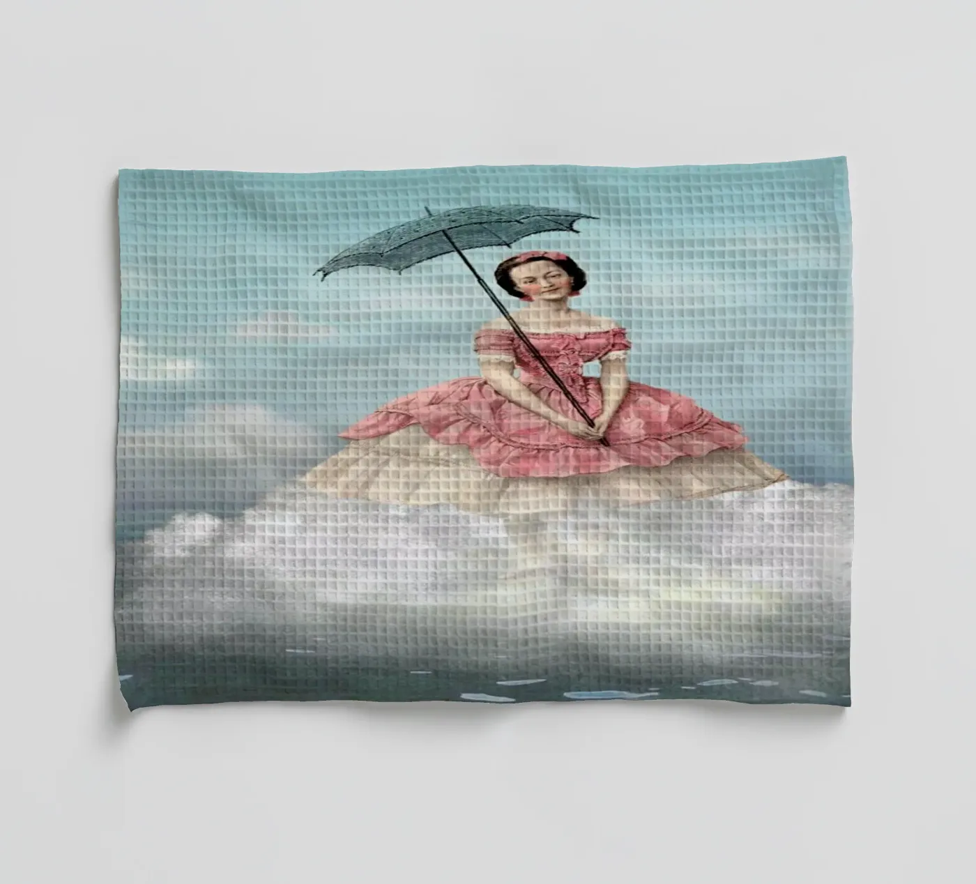 Swimming Cloud torchon de Catrin Welz-Stein