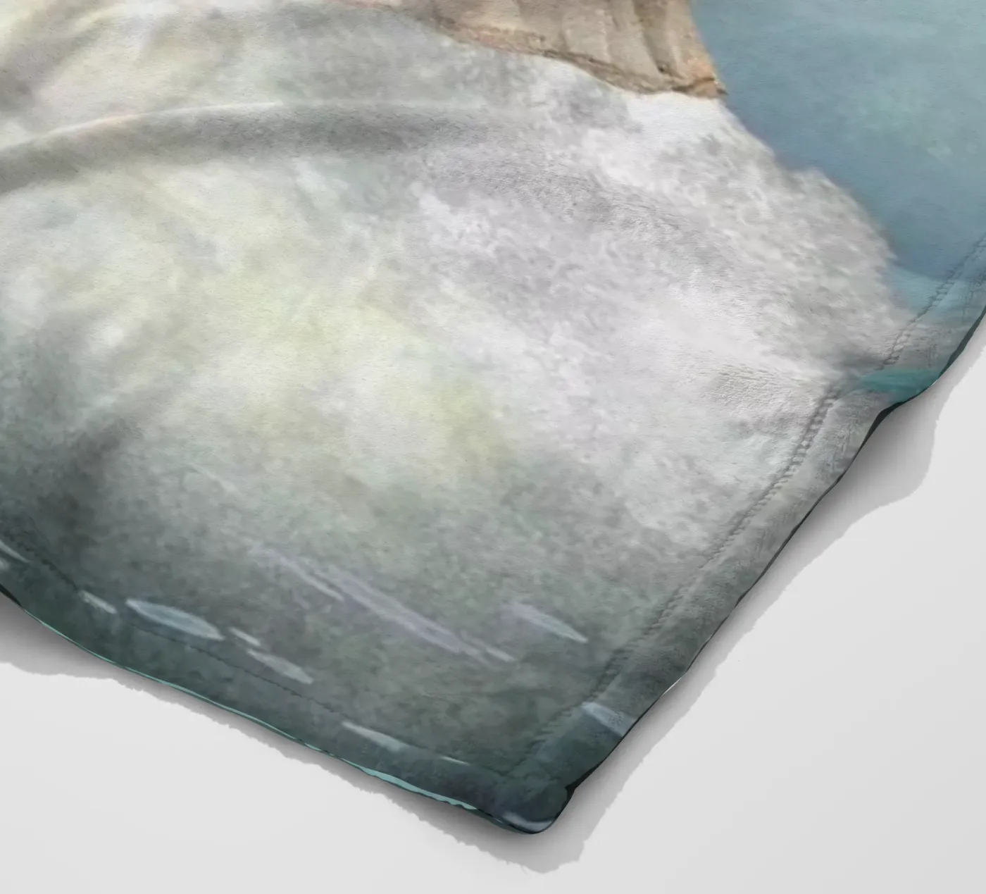 Swimming Cloud Fleecedecke von Catrin Welz-Stein