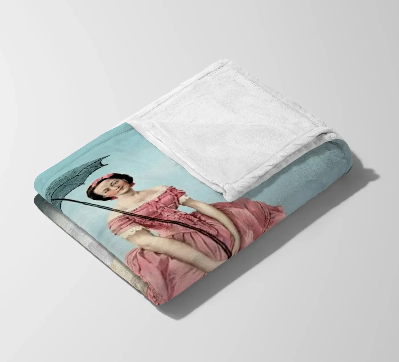 Swimming Cloud Fleecedecke von Catrin Welz-Stein