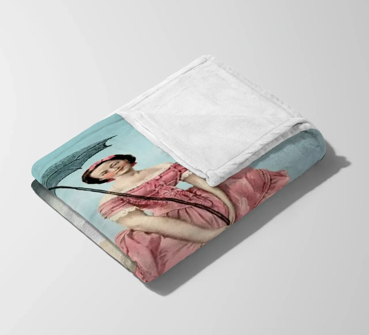 Swimming Cloud Fleecedecke von Catrin Welz-Stein