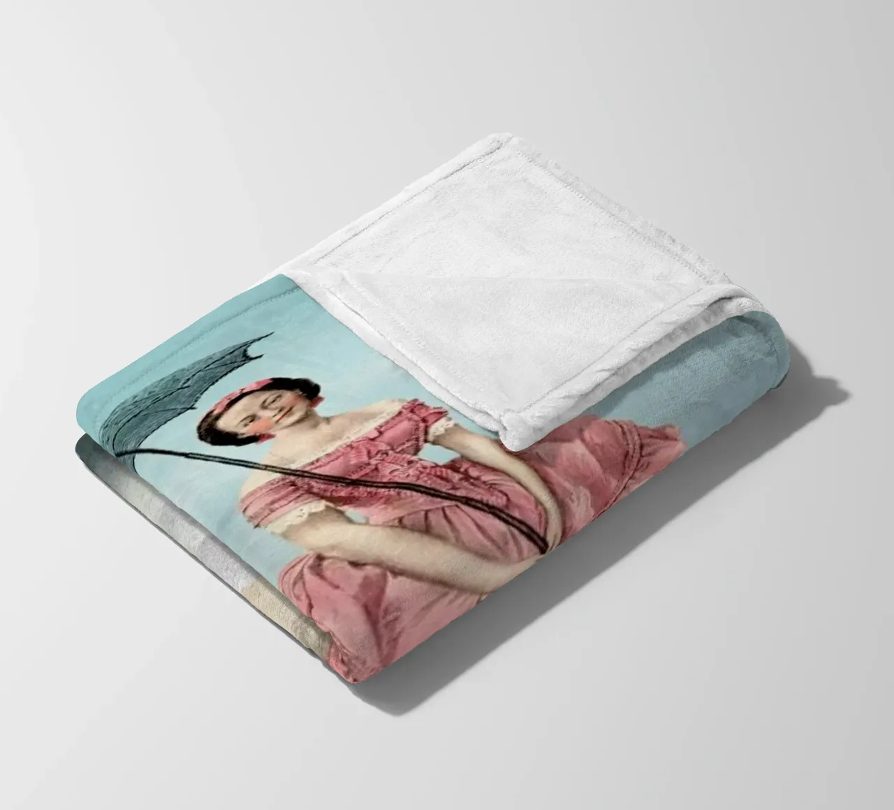 Swimming Cloud Fleecedecke von Catrin Welz-Stein