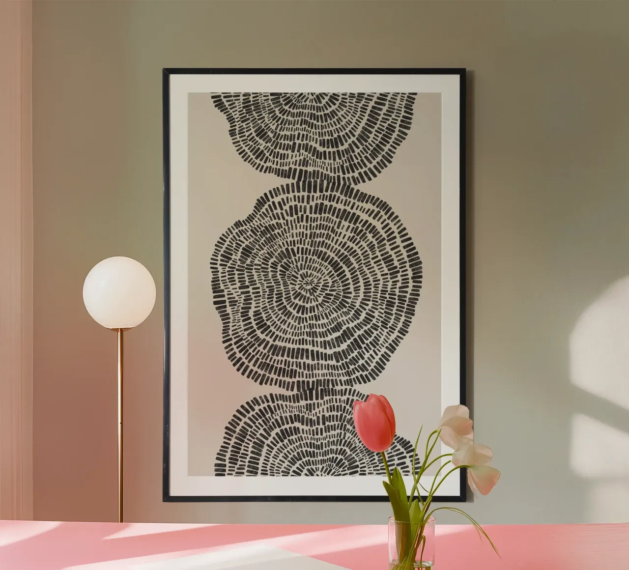 Cats & Dotz - Tree Section hahnemühle by The Artcircle