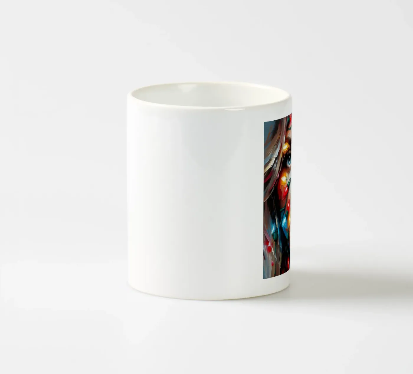 Christmas String Lights ceramic mug by ARTOMATIC