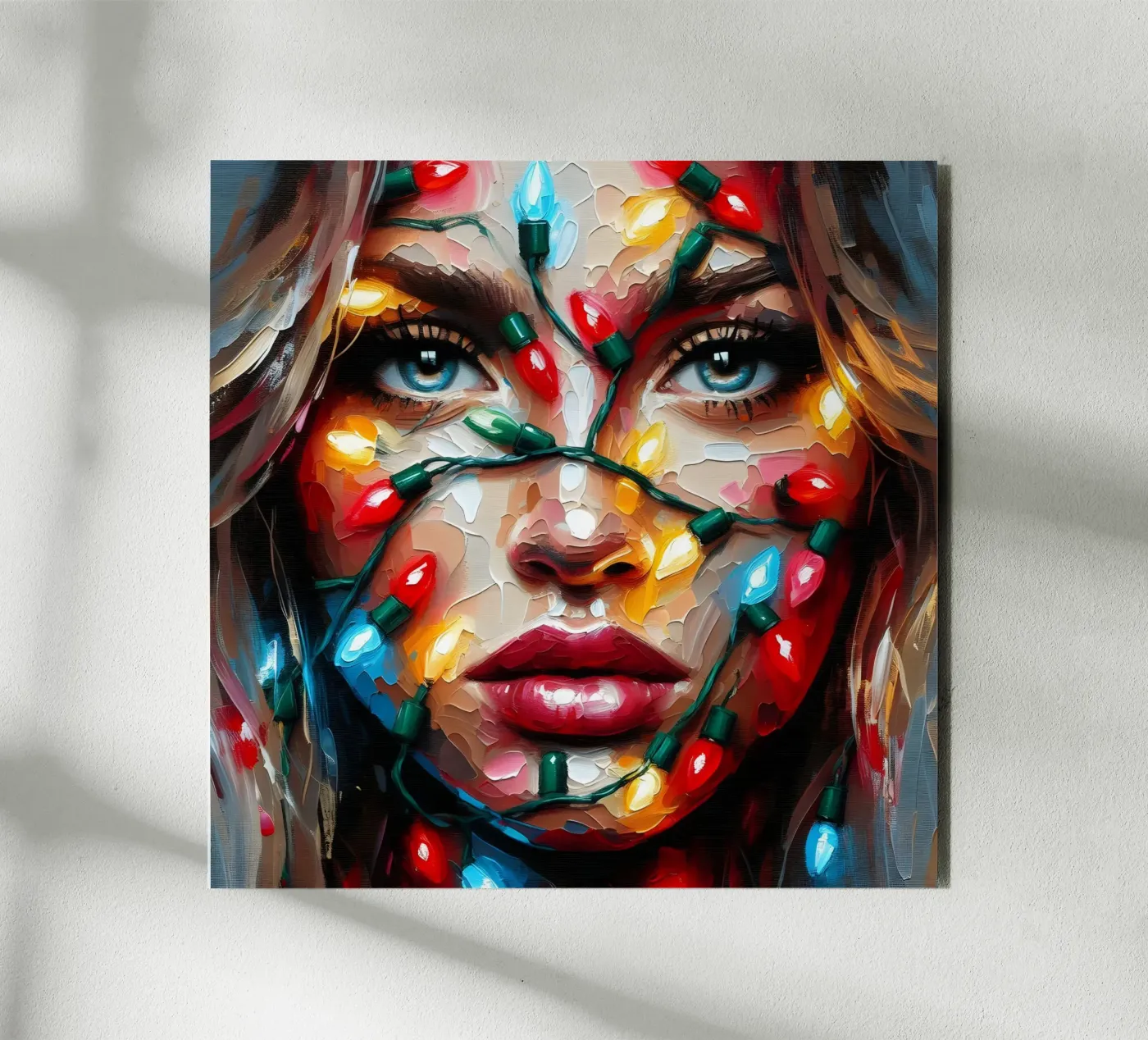 Christmas String Lights forex plate by ARTOMATIC