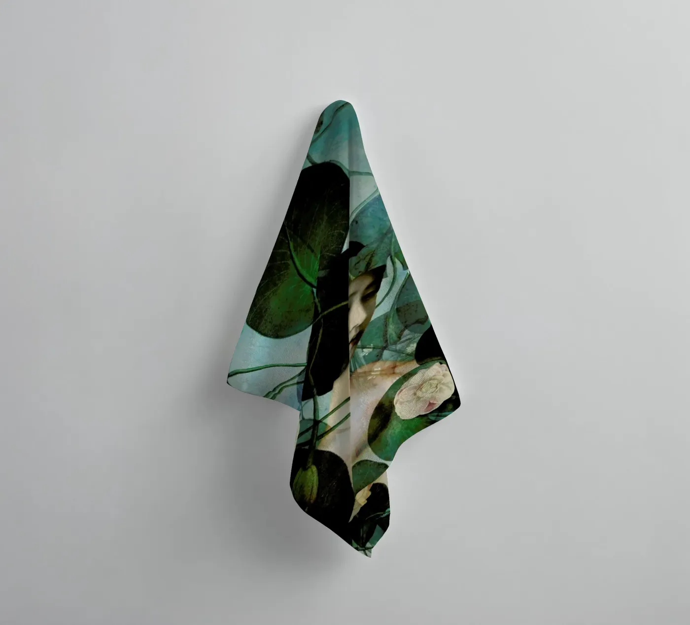 Tangled badhanddoek van Catrin Welz-Stein