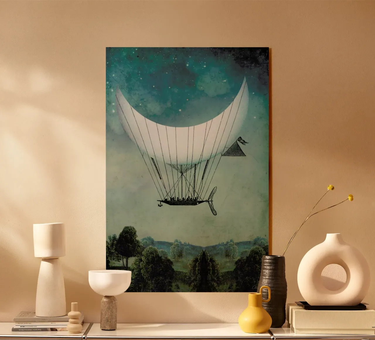 The Moon Ship plexiglass da Catrin Welz-Stein