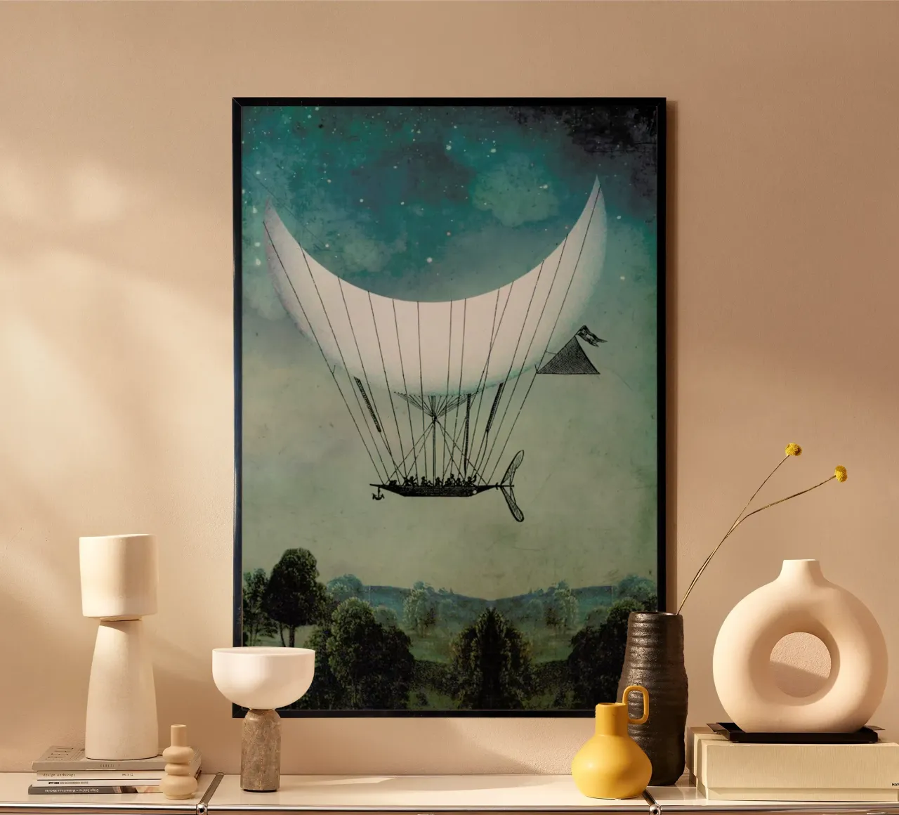 The Moon Ship poster da Catrin Welz-Stein