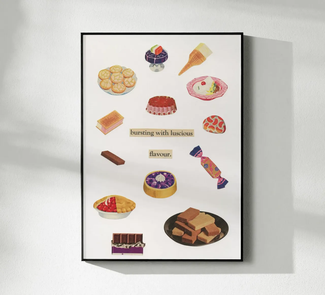 Dolci plexiglass da Cassia Beck Collage