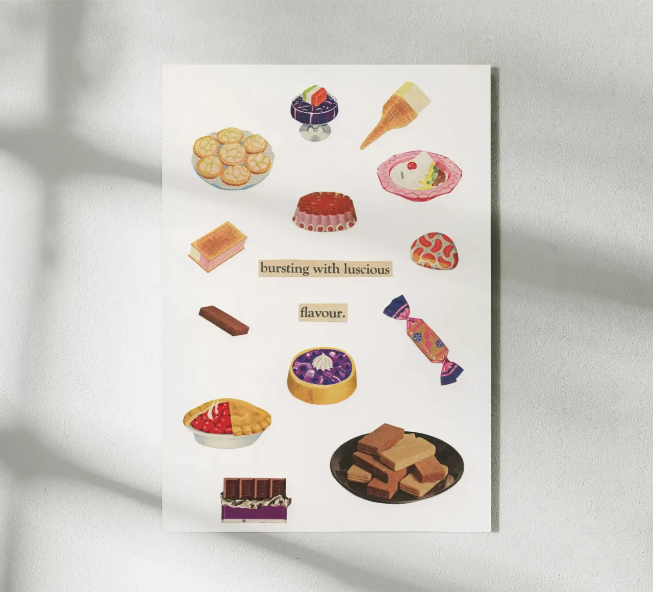 Dolci plexiglass da Cassia Beck Collage