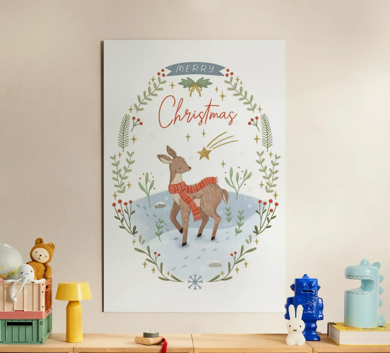 Anna Lunak - Buon Natale pannello forex da The Artcircle