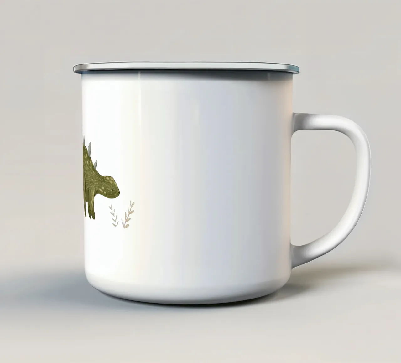 Anna Lunak - Dino tazza in smalto da The Artcircle