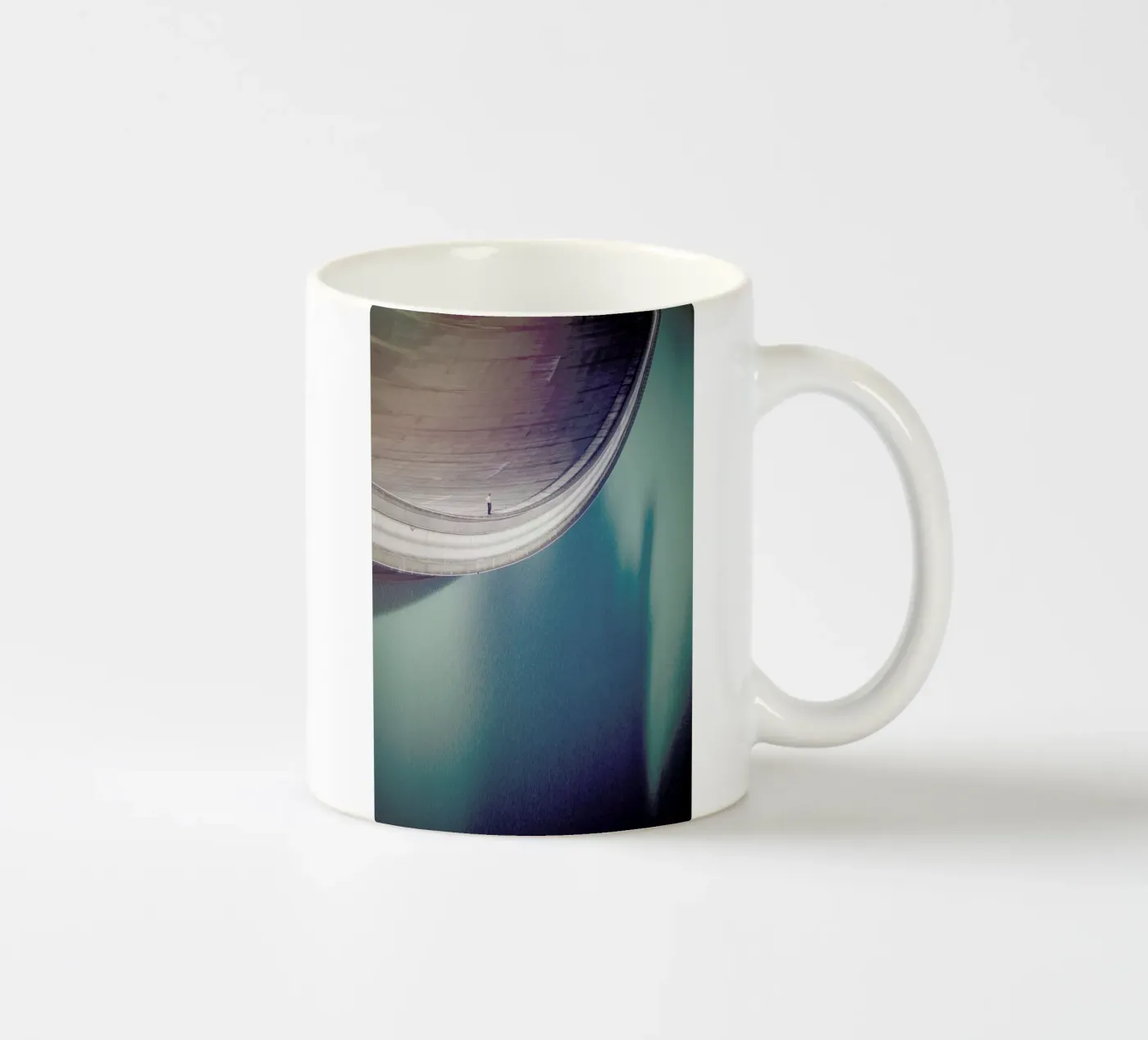Nowadays ceramic mug by Eugene Soloviev