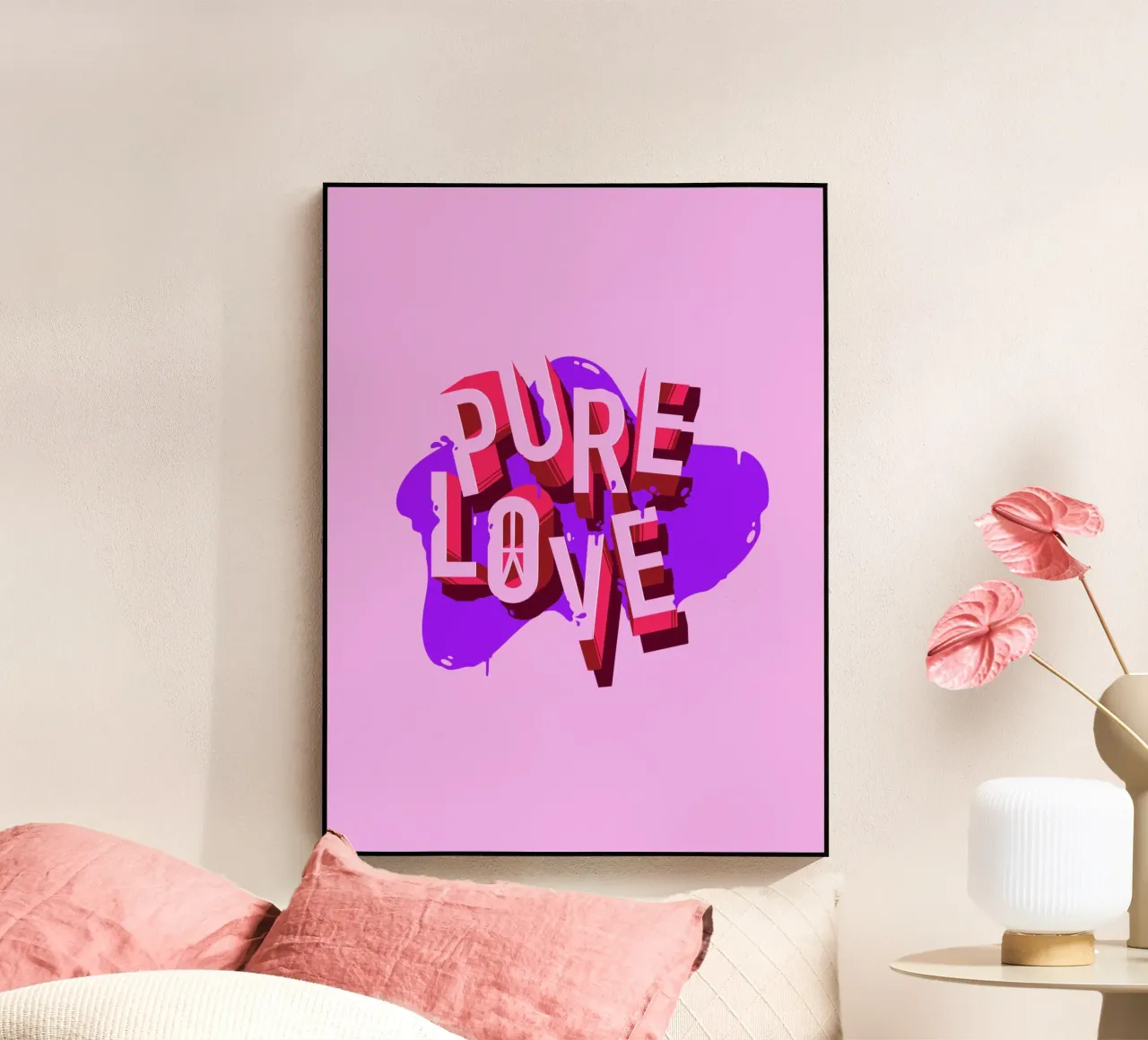Pure Love plexiglass da Glettering