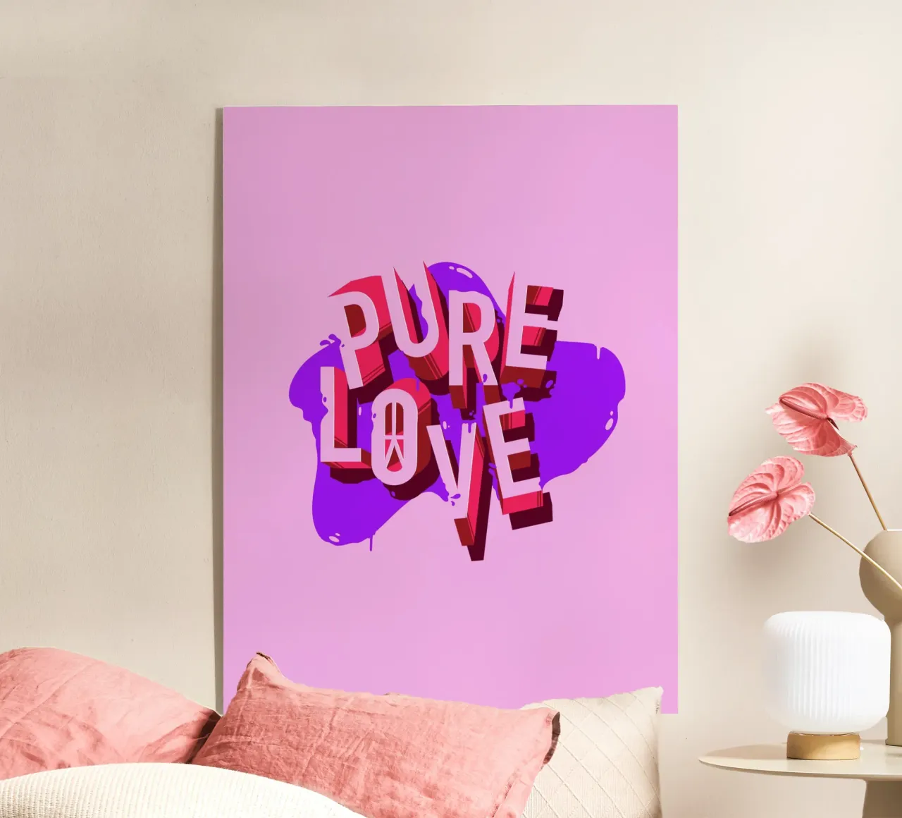 Pure Love plexiglass da Glettering