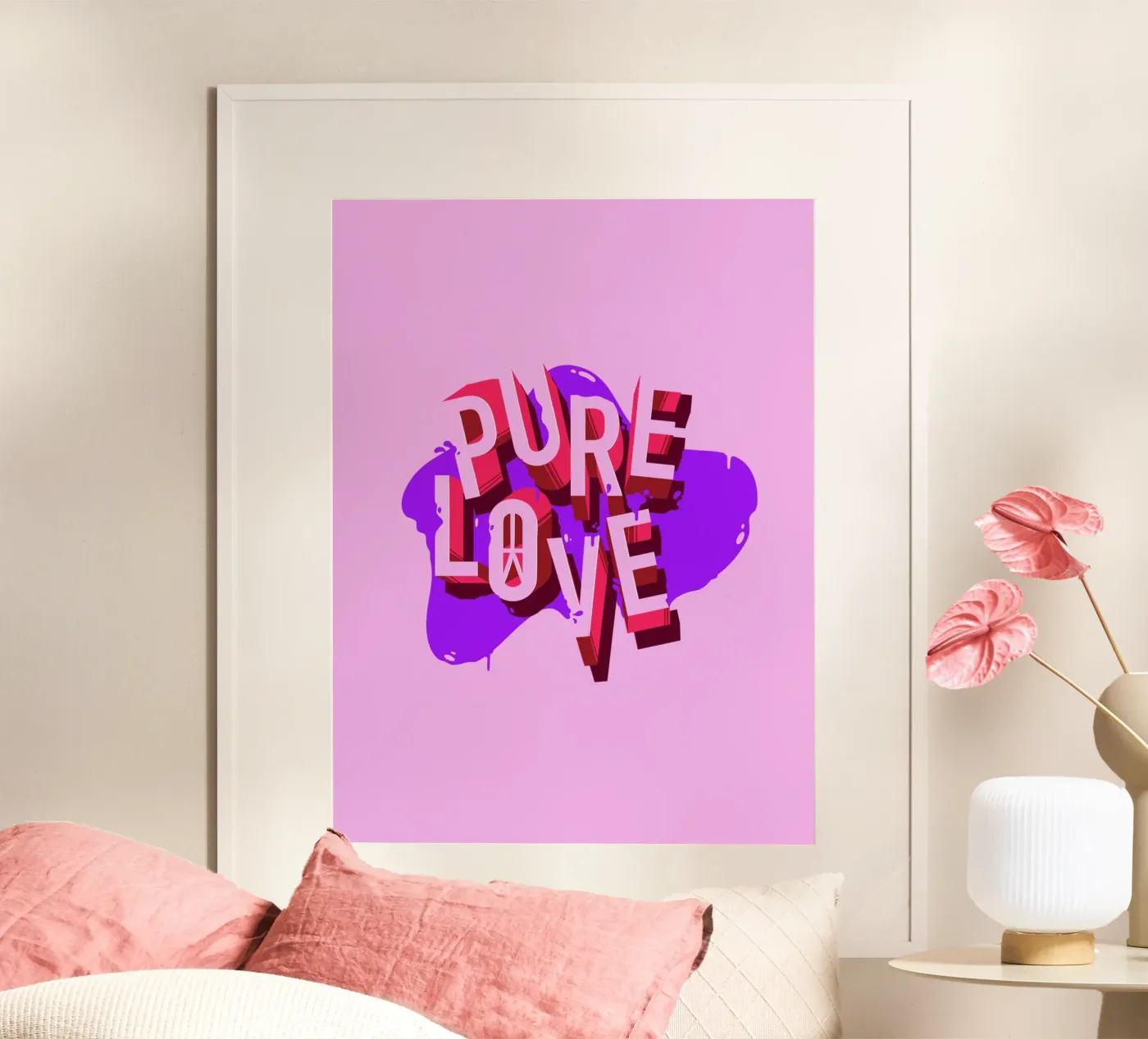 Pure Love poster da Glettering