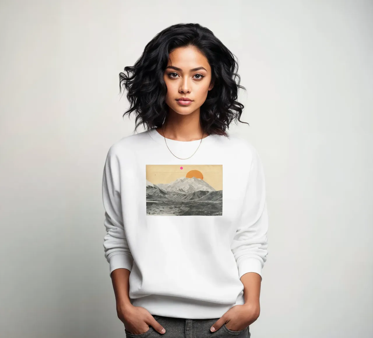 Sunset felpa da Cassia Beck Collage