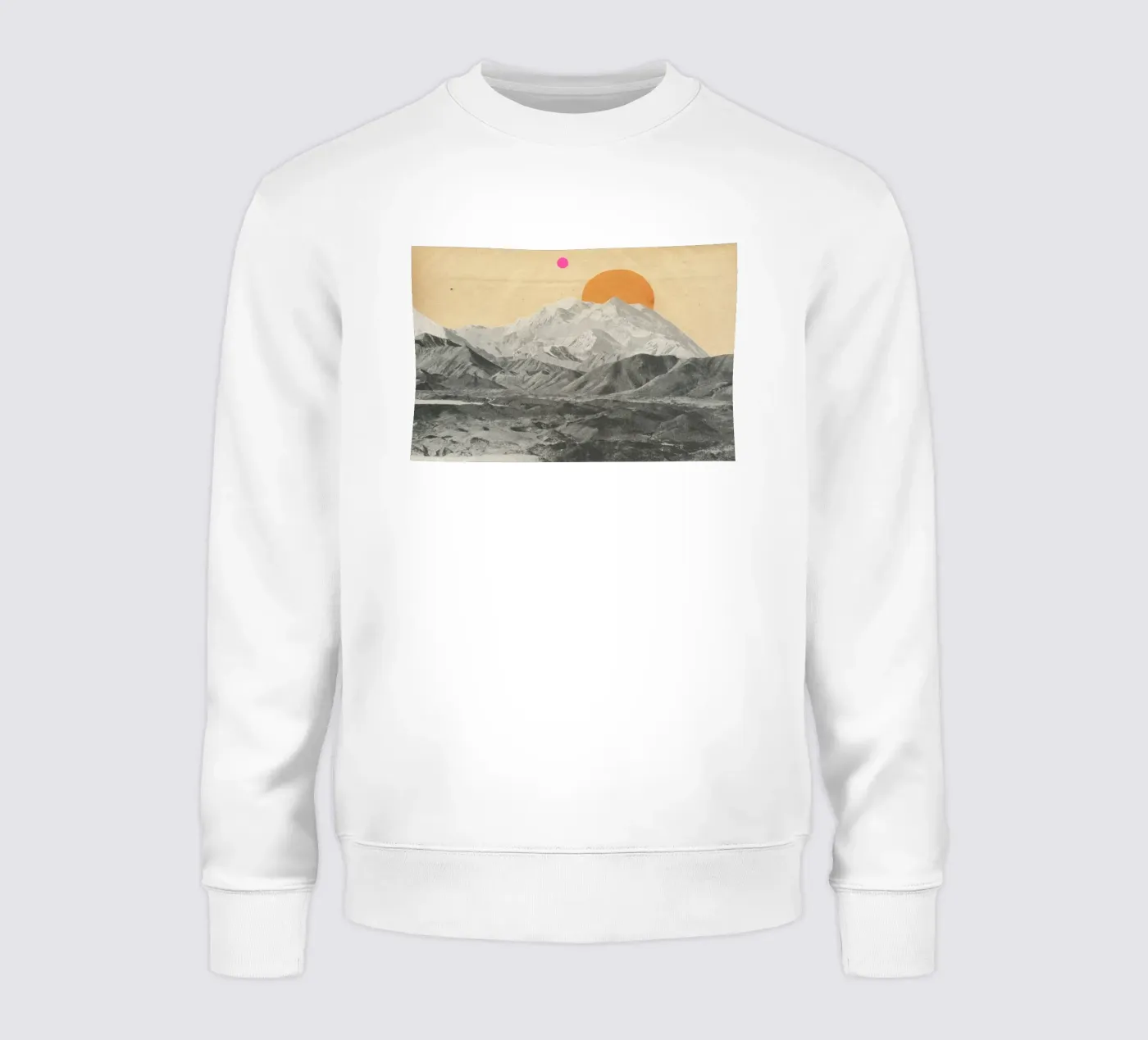 Sunset sweatshirt by Cassia Beck Collage