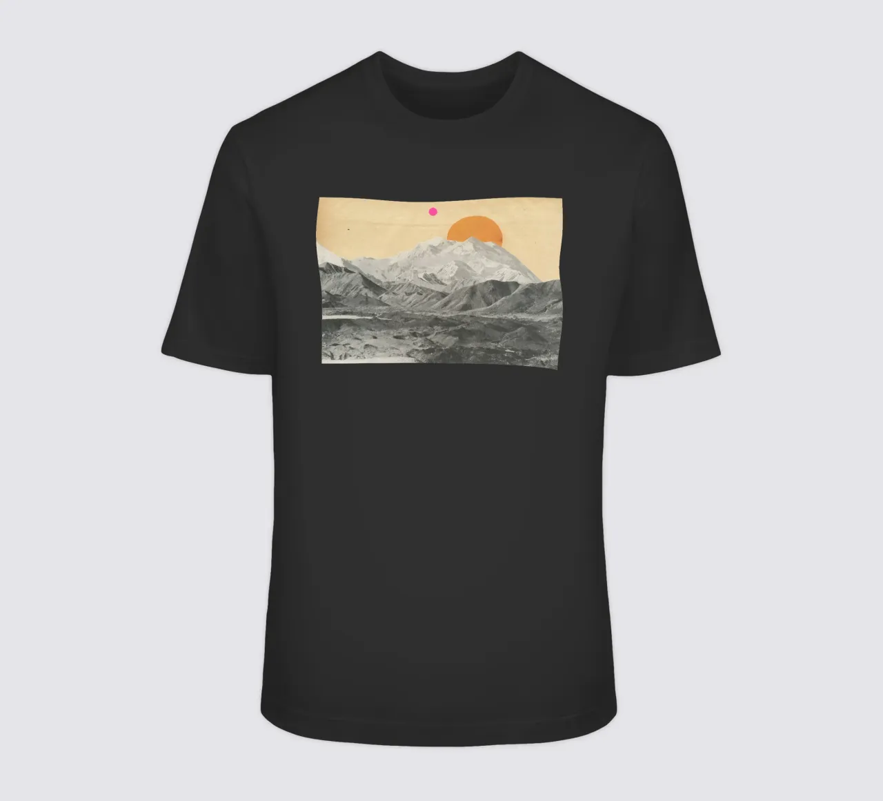 Sunset t-shirt da Cassia Beck Collage