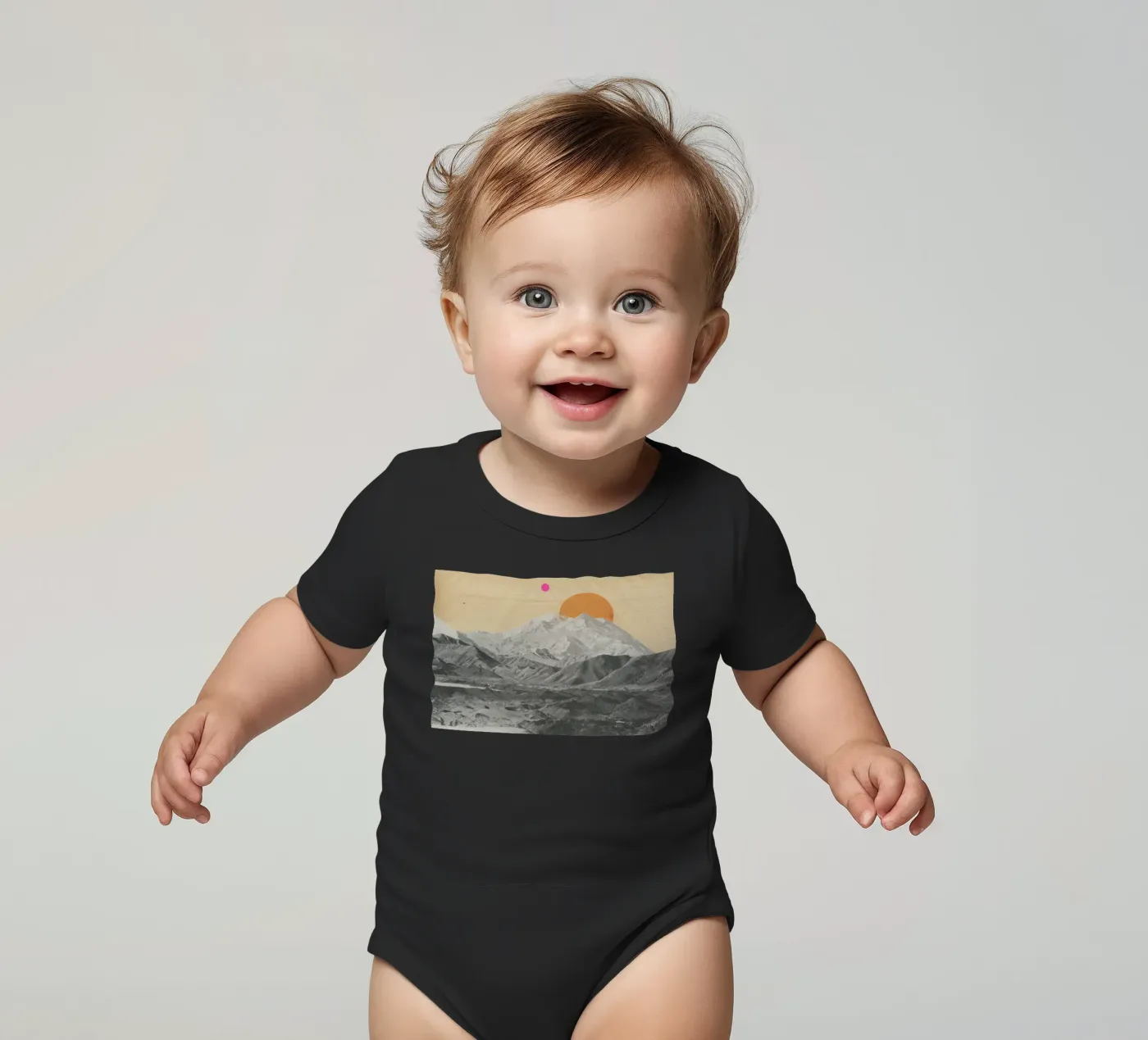 Sunset body bébé de Cassia Beck Collage