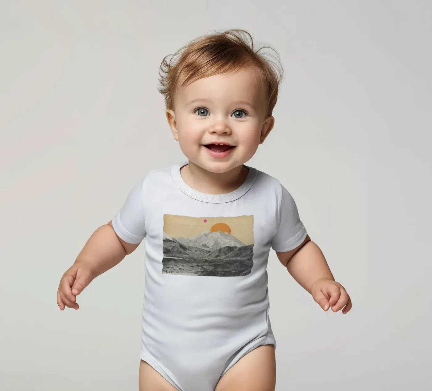 Sunset body bébé de Cassia Beck Collage