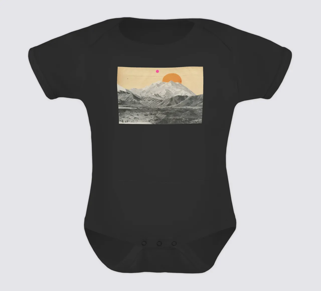 Sunset body bébé de Cassia Beck Collage