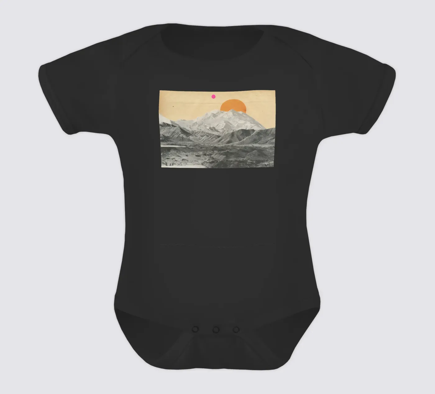 Sunset body bébé de Cassia Beck Collage