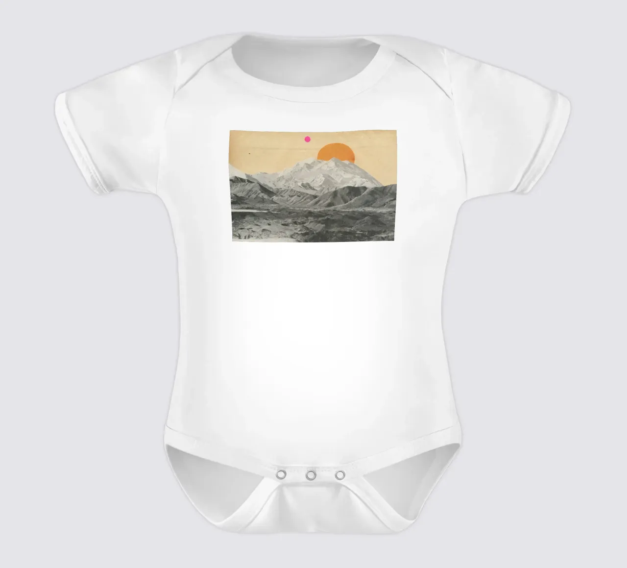 Sunset body neonato maniche corte da Cassia Beck Collage